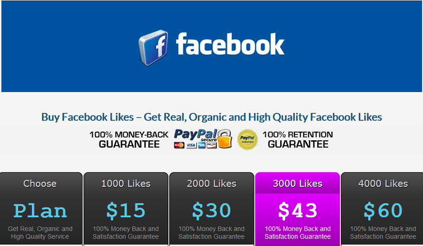 buy facebook likes